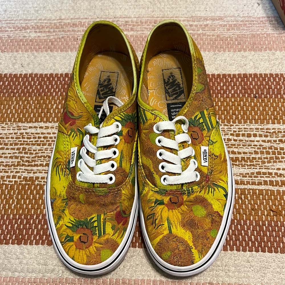 Van Gough sunflower vans